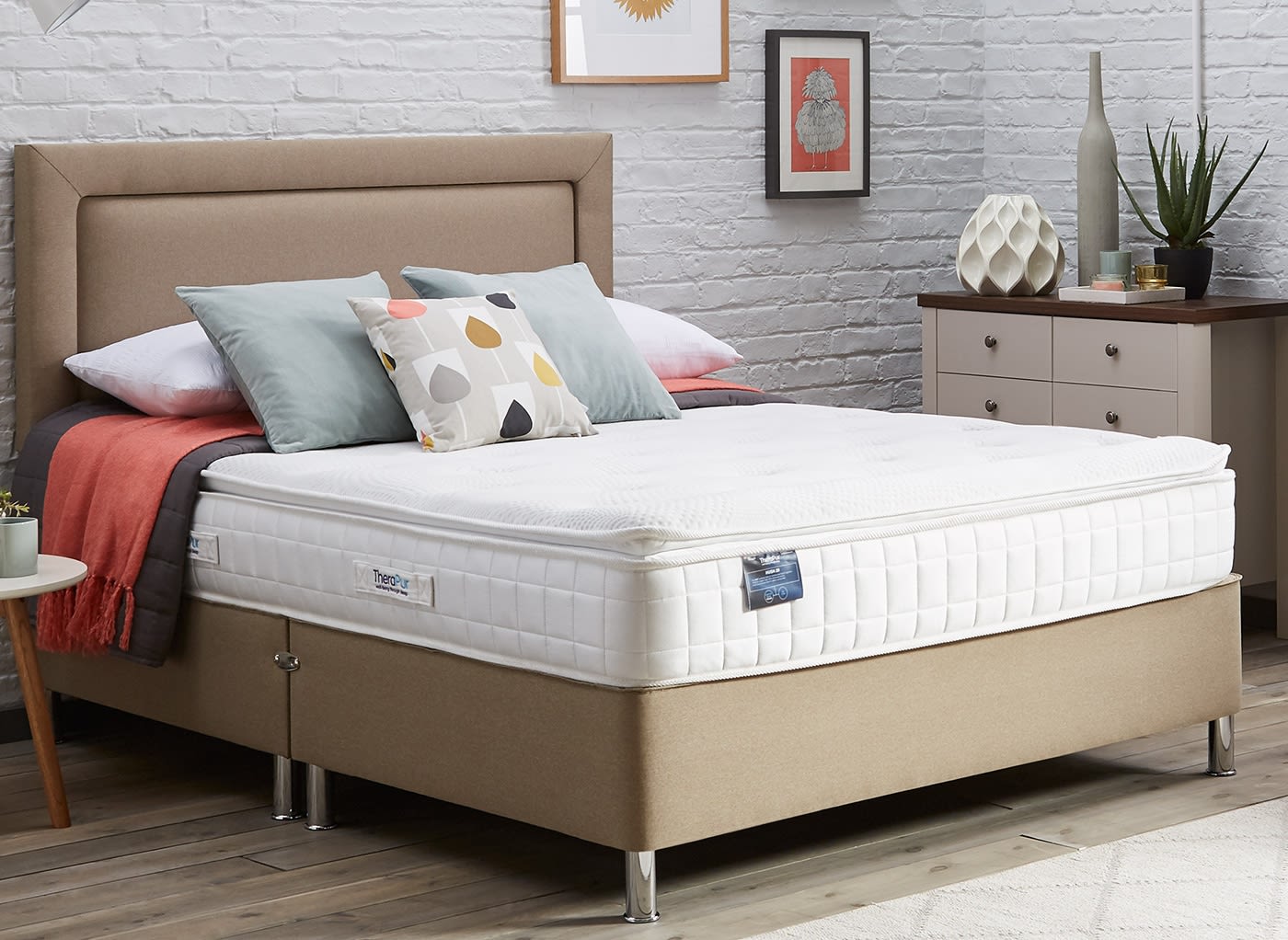 therapur actigel plus rejuvenate 2200 mattress king