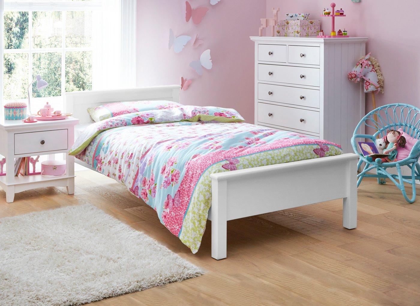 dreams white single bed