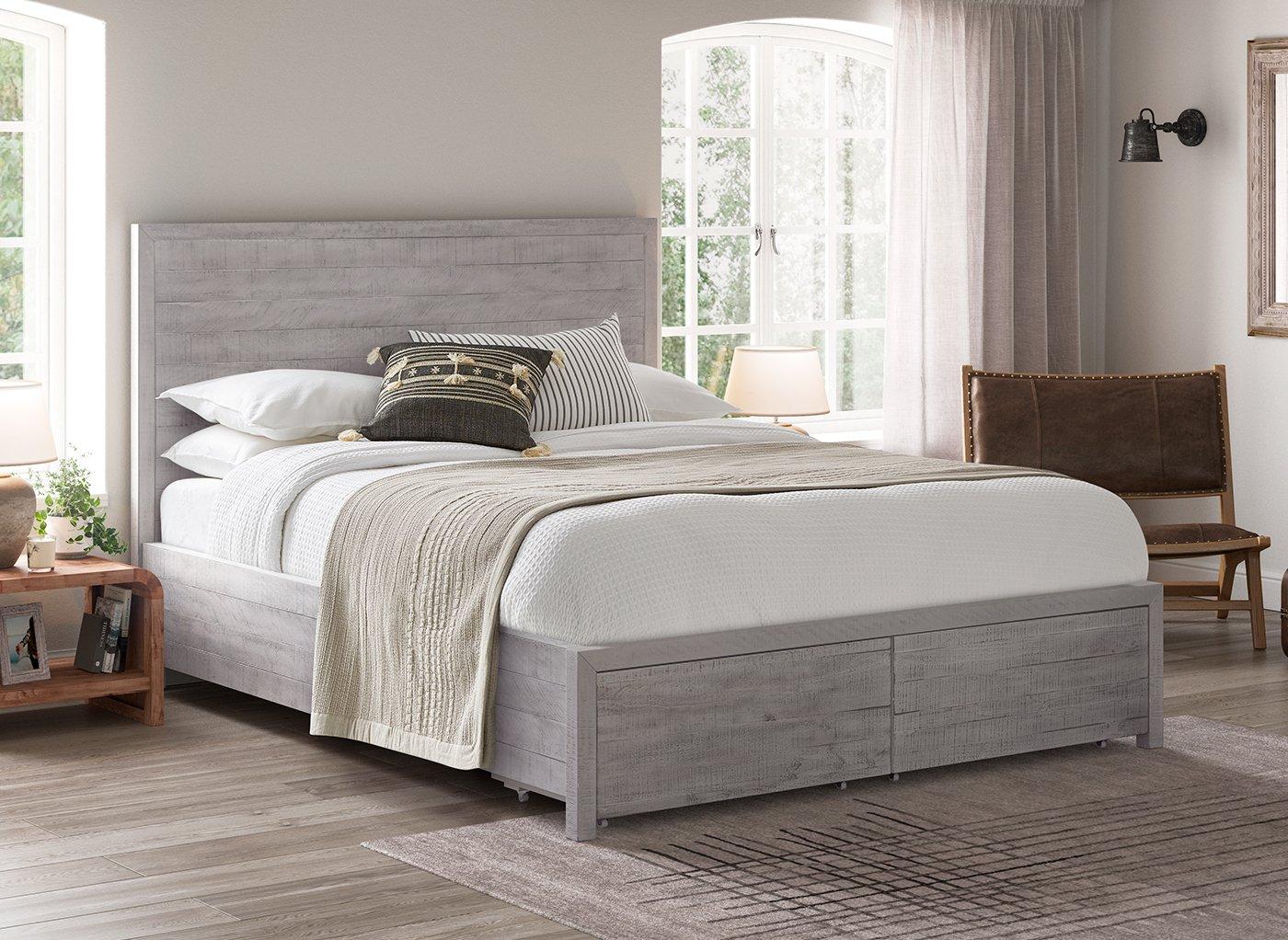 super king bed with mattress deals