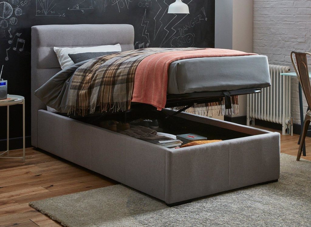 single ottoman bed and mattress deals