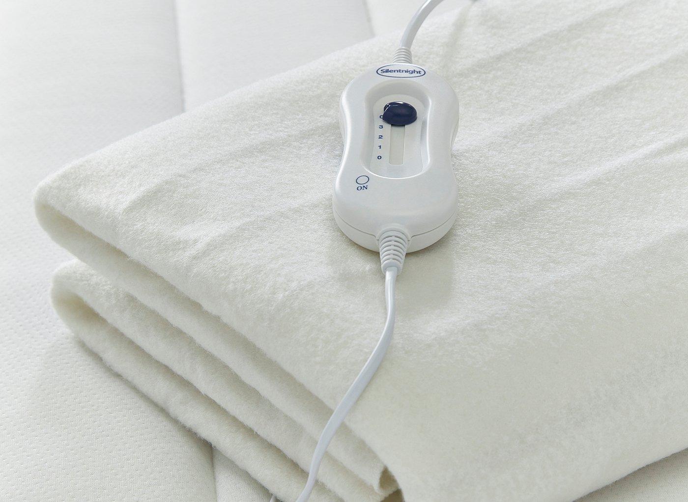 silentnight comfort control electric blanket heated mattress cover