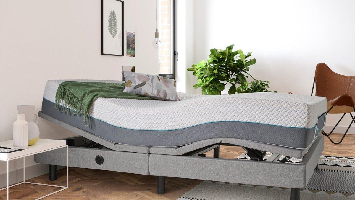 Adjustable queen bed frame deals with remote