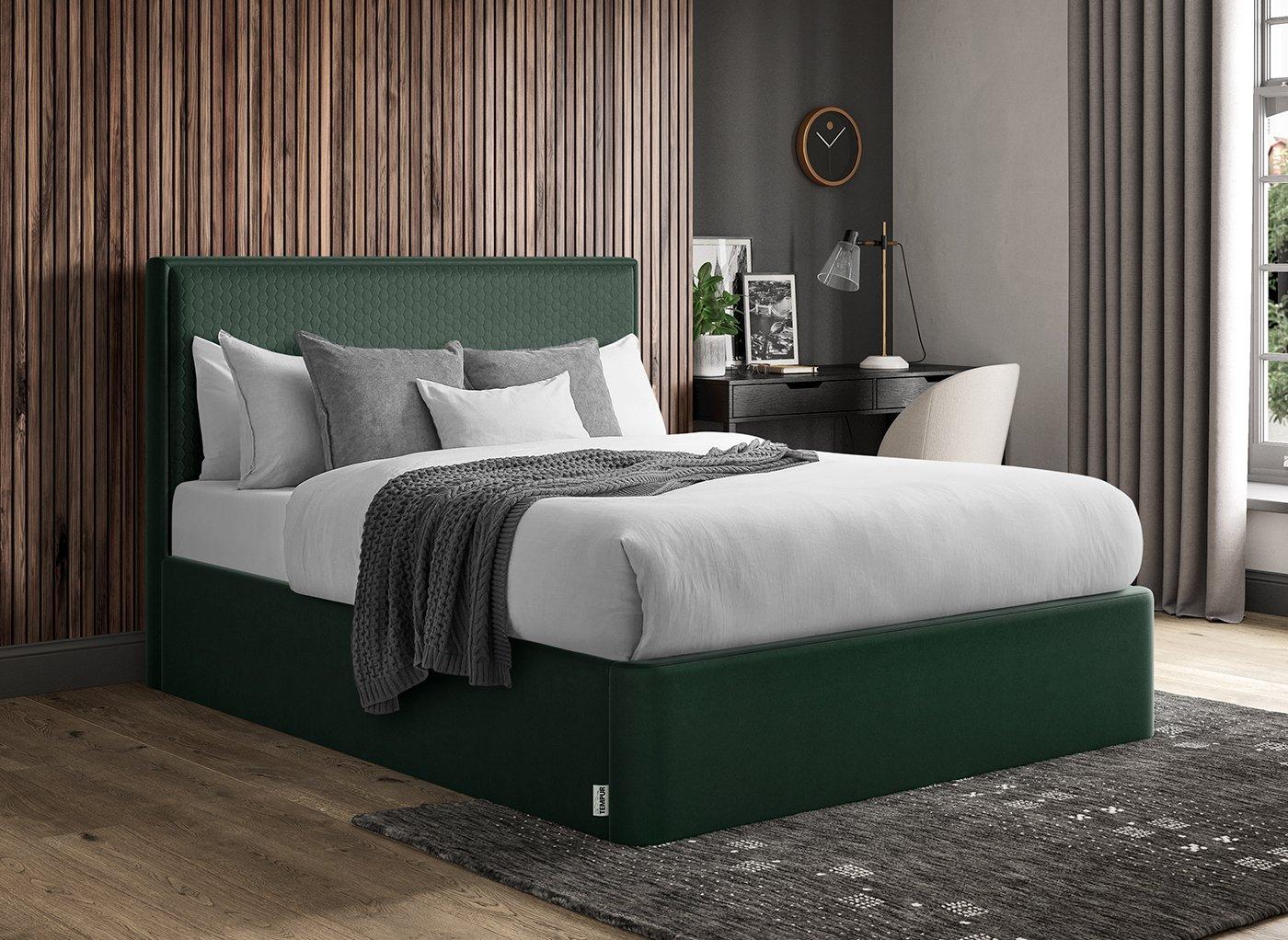 tempur super king ottoman bed