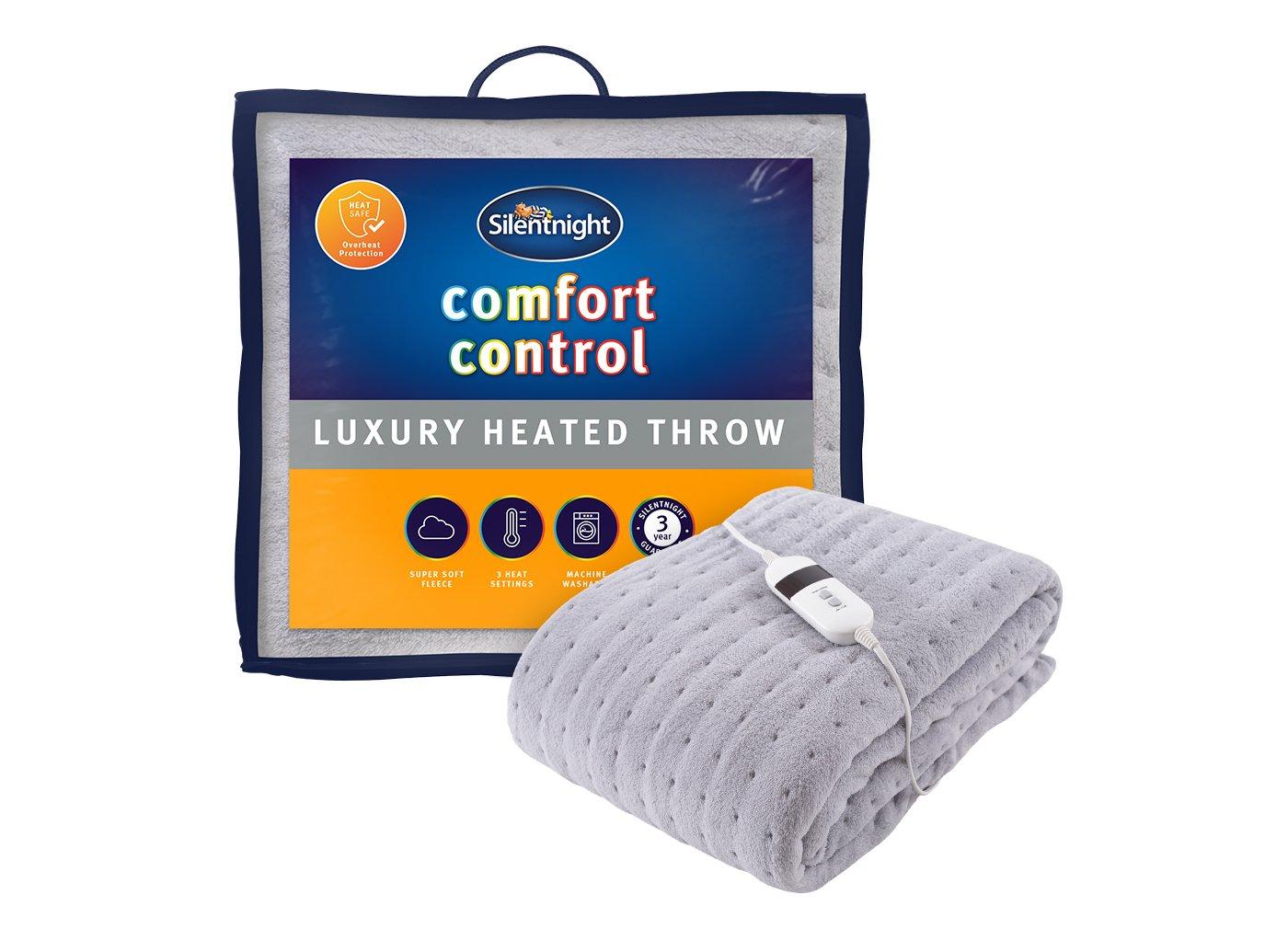 silentnight comfort control heated mattress cover