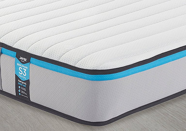 jay-be benchmark s3 memory fibre spring mattress