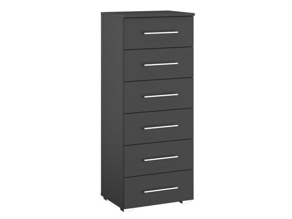 Lorenzo 6 Drawer Tall Boy Chest Of Drawers