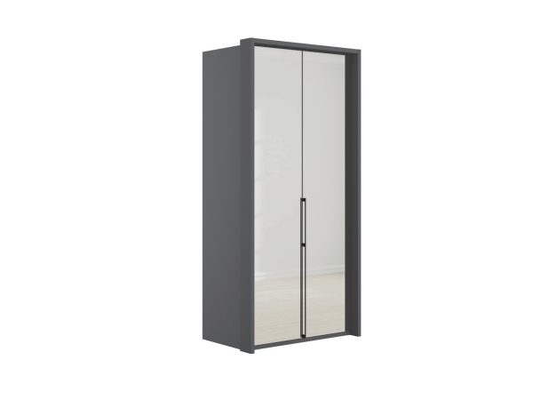 Emden 2 Door 2 Mirror Hinged Wardrobe