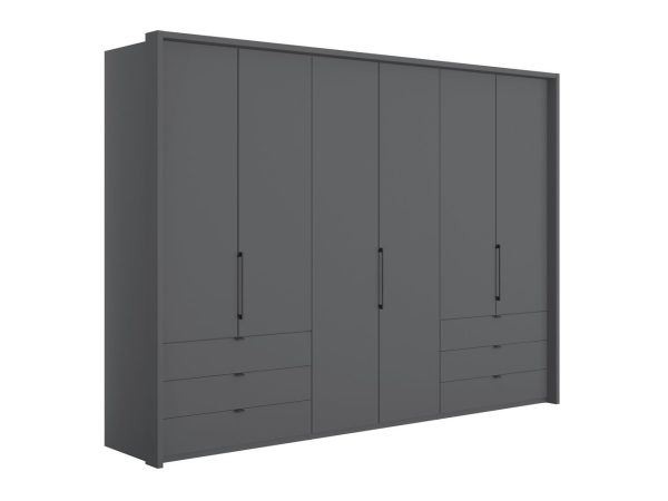 Emden 6 Door 6 Drawer Hinged Wardrobe