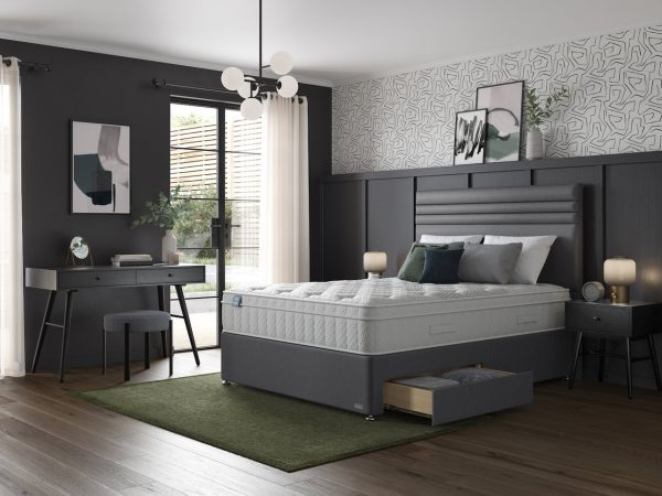 iGel Advance 2050i Divan Bed Set On Glides