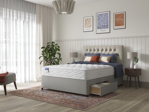 Simply By Bensons Calm Divan Bed Set On Castors