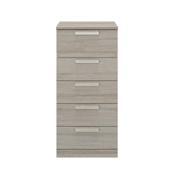 Bergen 5 Drawer Narrow Chest of Drawers