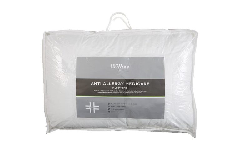 Anti Allergy Medicare Pillow Pair Standard Pillow Size