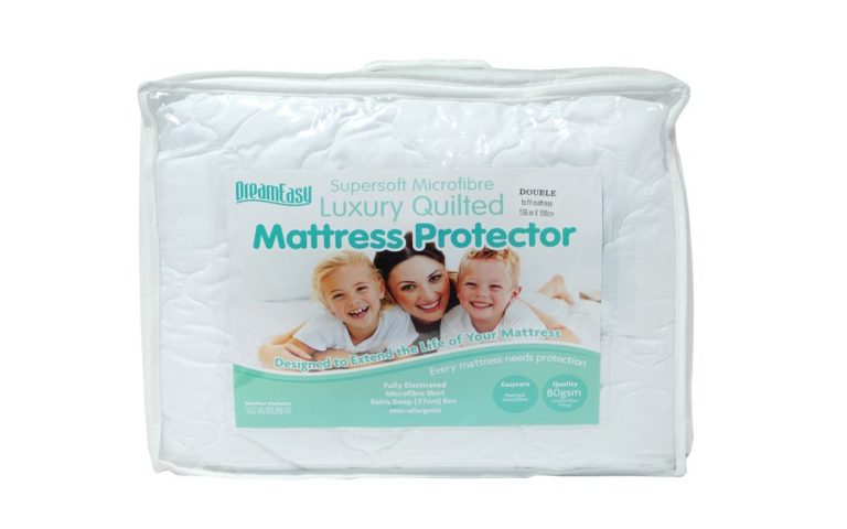 Dreameasy Luxury Quilted Microfibre Mattress Protector Small Double