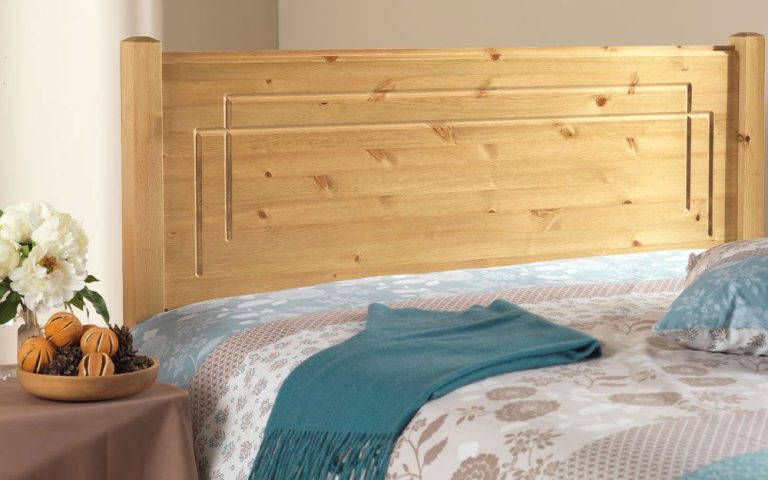 Friendship Mill Vegas Solid Pine Wooden Headboard Small Single