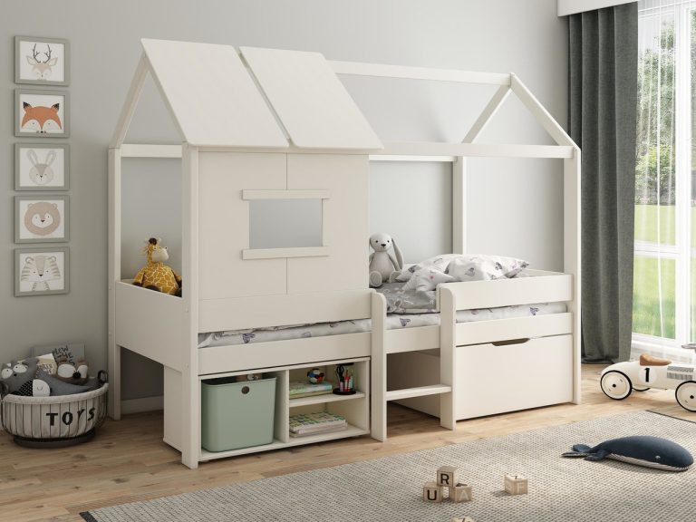 Skye Playhouse Midsleeper Bedframe and Mattress