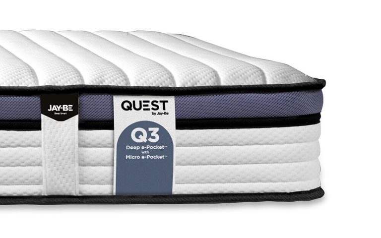 Jay Be QUEST Q3 Deep e Pocket Childrens Mattress Single