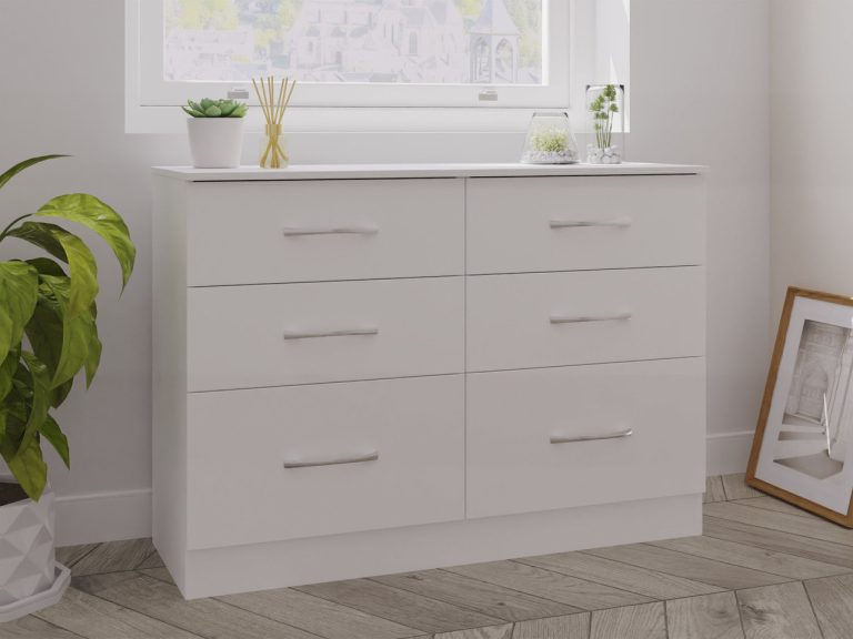 Ferrara 6 Drawer Wide Chest