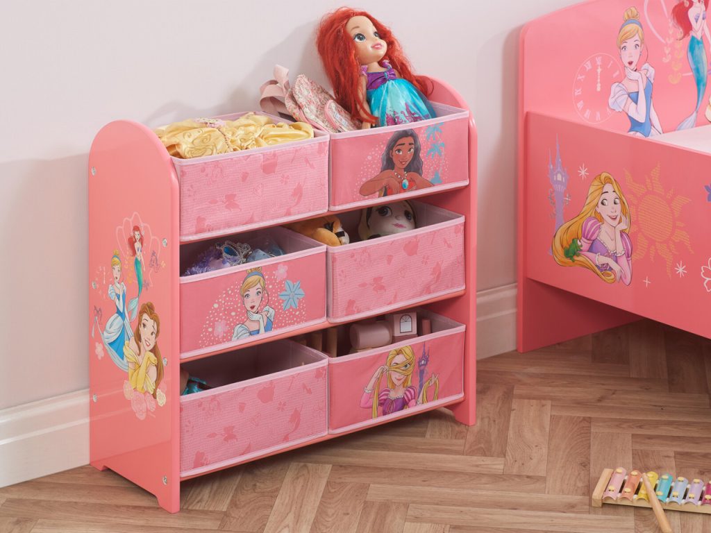 Disney Princess 6 Drawer Storage Unit