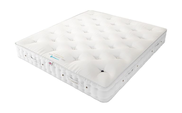 Millbrook Wool Luxury 1000 Pocket Mattress Double