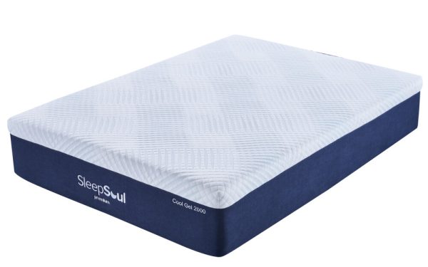 SleepSoul Premium Cool Gel 2000 Pocket Mattress Small Double