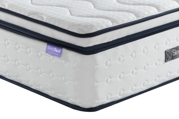 SleepSoul Space 2000 Pocket Memory Pillow Top Mattress Double