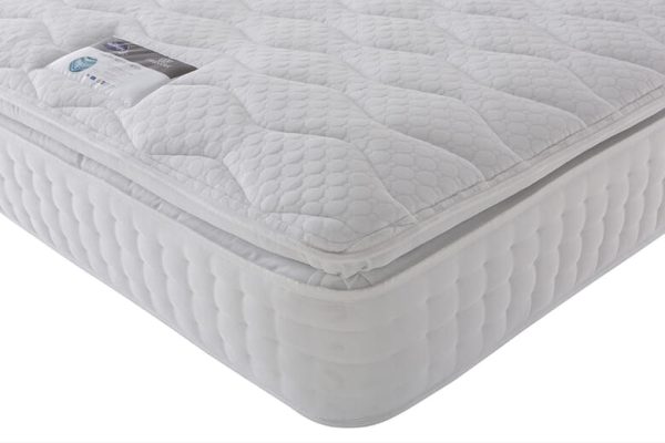 Silentnight 2000 Mirapocket Pillow Top Mattress Super King