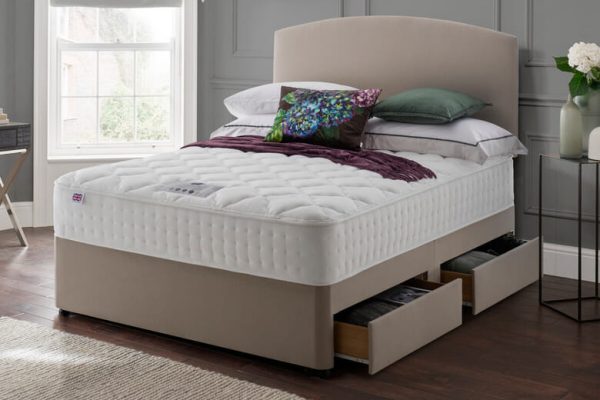 Rest Assured Minerva 2000 Pocket Silk Mattress Double