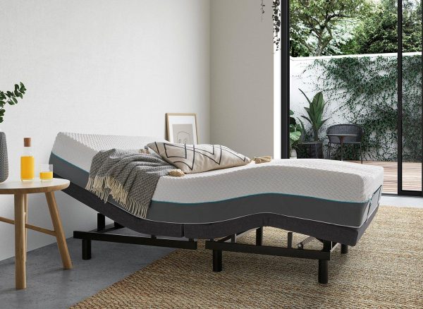 Sleepmotion 200i Adjustable Bed Frame 46 Double Grey