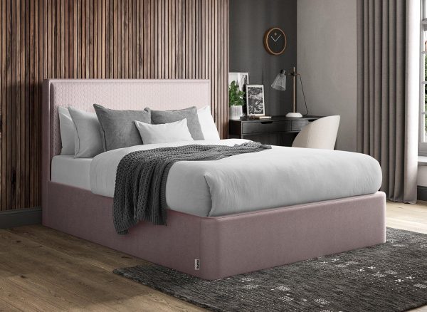 TEMPUR Reign Bed Frame 60 Super King Pink