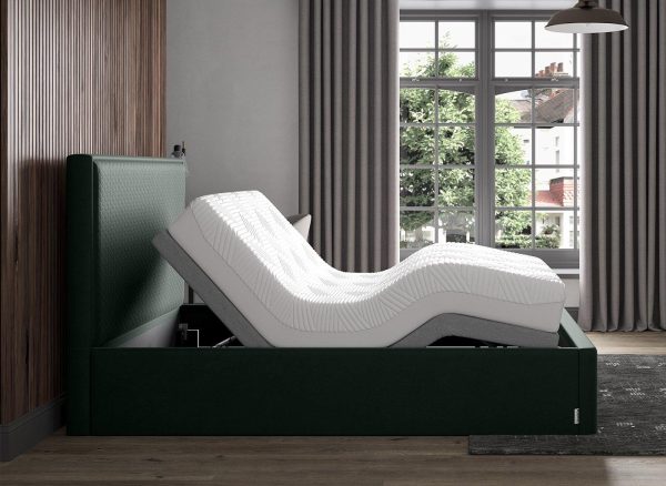 TEMPUR Reign Sleepmotion Adjustable Bed Frame 60 Super King Green