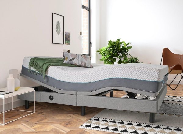 Sleepmotion 800i Adjustable Bed Frame 60 Super King Grey