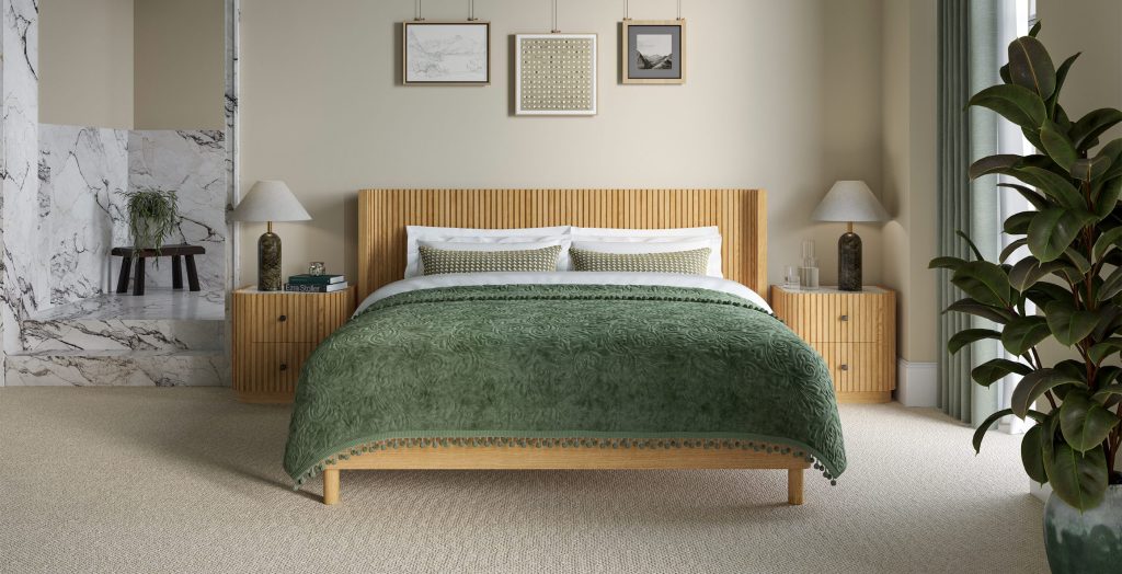 Jacob Bed Natural Wood King