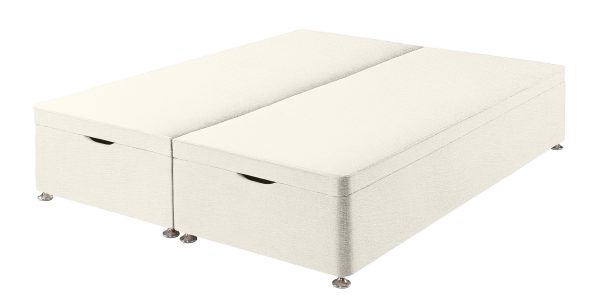 Harrison Spinks Classic Ottoman Divan Base Double Greek Islands Chalk