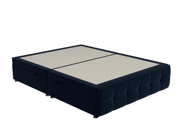 Sleepeezee Pompeii Ottoman Divan Bed Base 40 Small Double Blue