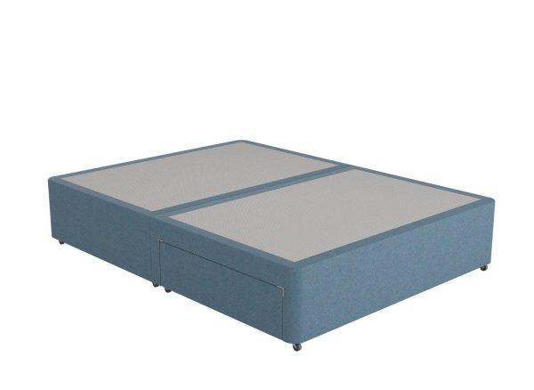 Dreams Workshop Divan Bed Base 60 Super King Blue