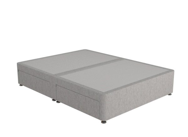 Dream Team Divan Bed Base 40 Small Double Grey