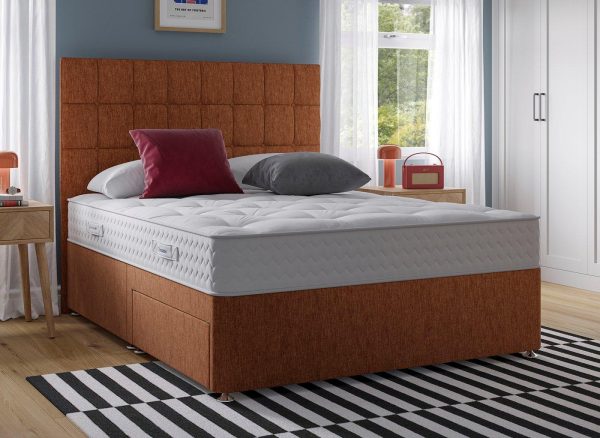 Dream Team Divan Bed Base 50 King Orange