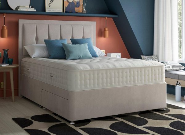 Dream Team Divan Bed Base 50 King Grey