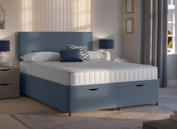 Dreams Workshop Ottoman Divan Bed Base 40 Small Double Blue