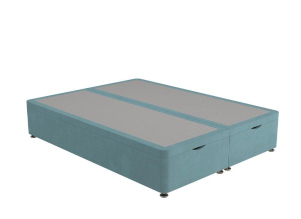 Dream Team Ottoman Divan Bed Base 60 Super King Blue