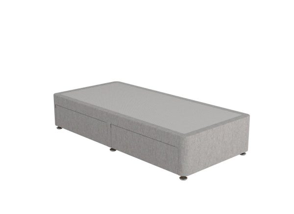 Dream Team Divan Bed Base 30 Single Grey