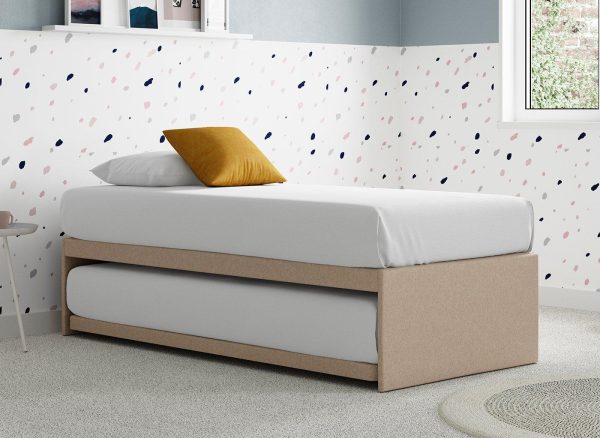 Dreams Workshop Guest Divan Bed Base 30 Single Beige