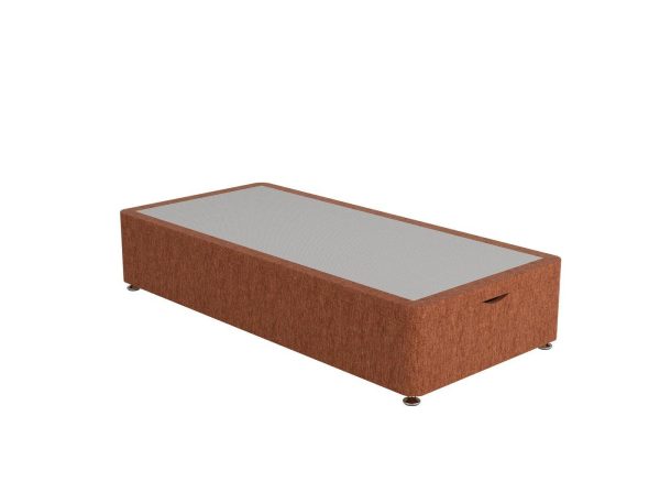 Dream Team Ottoman Divan Bed Base 30 Single Orange