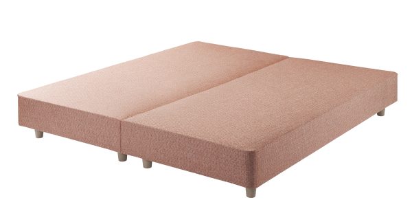 Harrison Spinks Premium Shallow Divan Base King Empire Terracotta