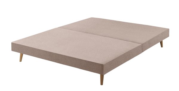 Harrison Spinks Classic Slim Divan Base Single Mole Camel