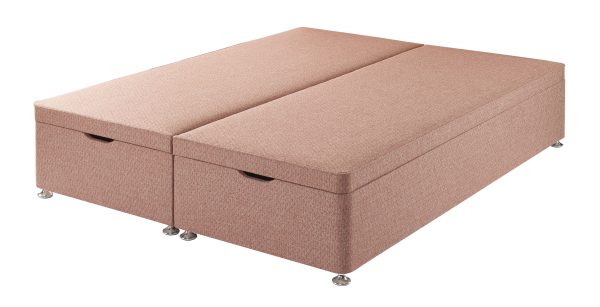 Harrison Spinks Premium Ottoman Divan Base Super King Empire Terracotta