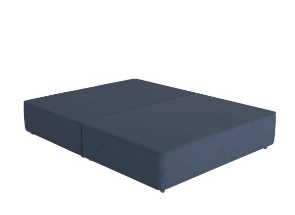 Flaxby Sprung Divan Base 30 Single Blue