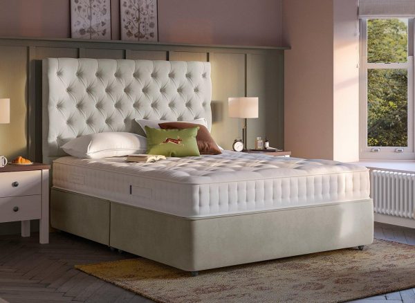 Flaxby Sprung Divan Base 30 Single Beige