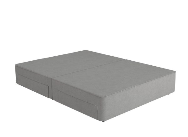 Flaxby Sprung Divan Base 60 Super King Silver