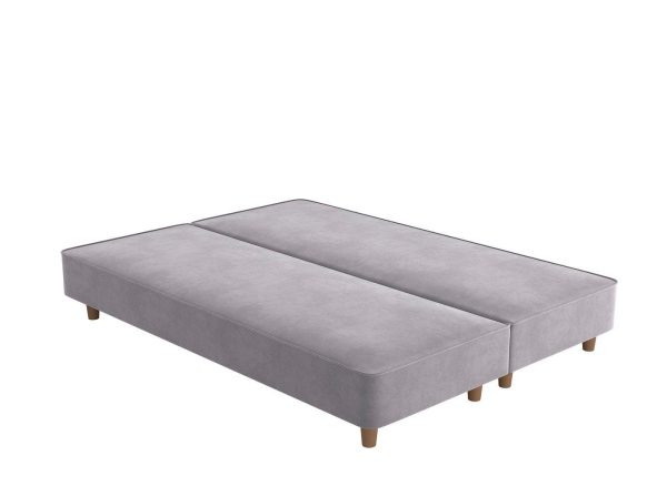 Flaxby Shallow Divan Bed Base 30 Single Purple